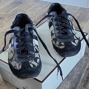 Coach Black and White Sneakers